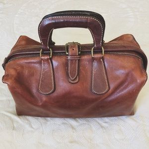 Vintage Eddie Bauer Leather Doctors Bag